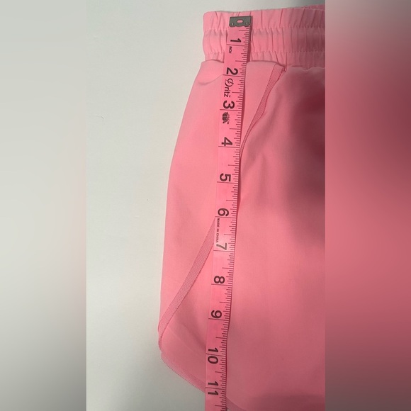 Zyia Active Neon Pink Flow Shorts Lined w Pockets & Drawstring Size S - Picture 3 of 5